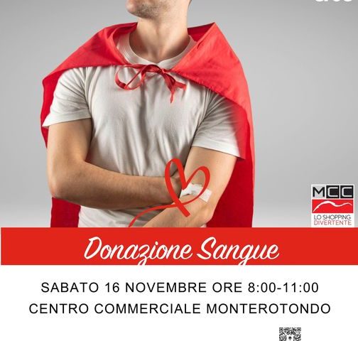 Donazione del sangue sabato 16 novembre